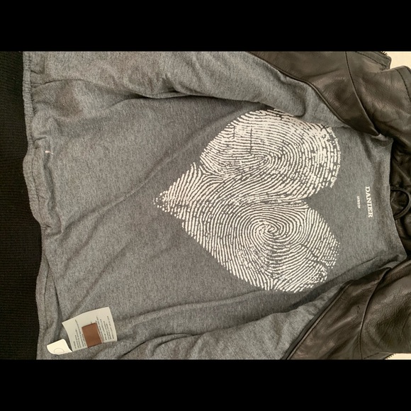 Danier Black Leather Jacket - Picture 5 of 8